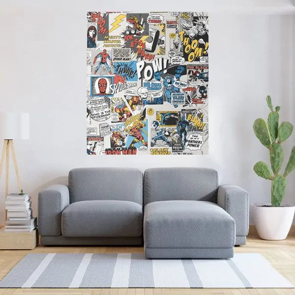 Bande Dessinée Marvel - STICKERS MURAUX