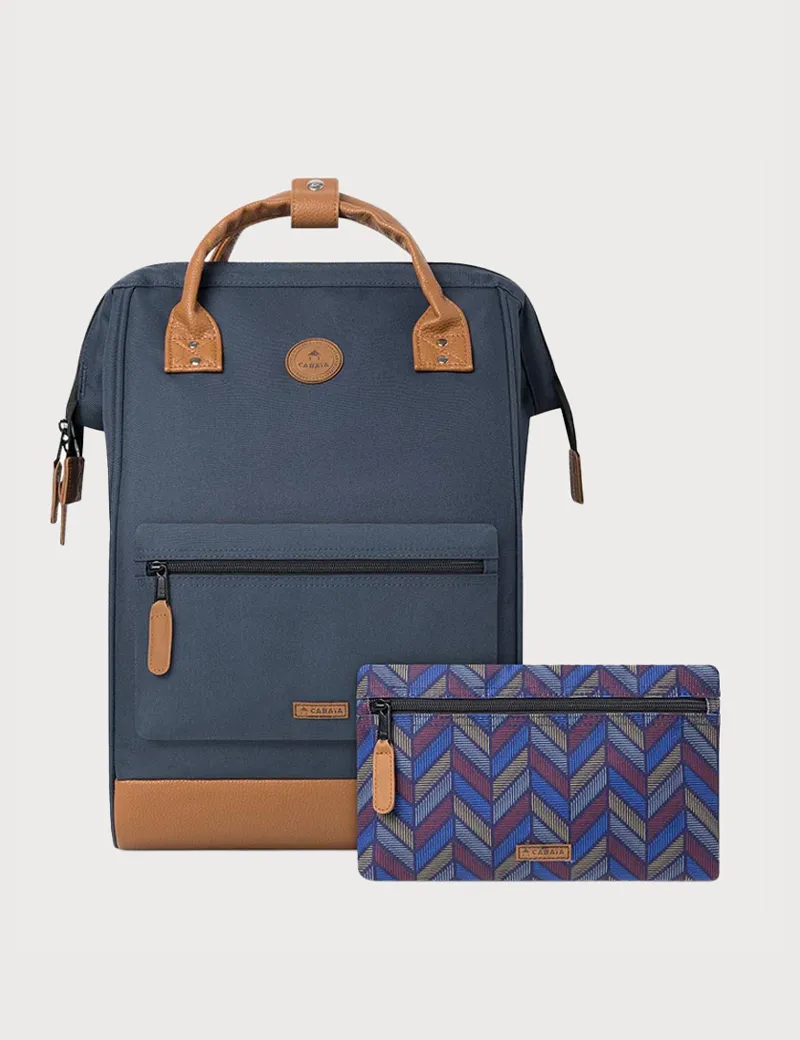Cabaïa - Sac à Dos Adventurer Large Chicago + 2 Pochettes