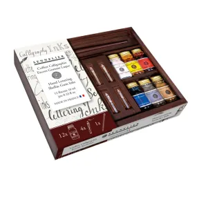 Coffret encre Sennelier - Encre calligraphie et dessin artiste
