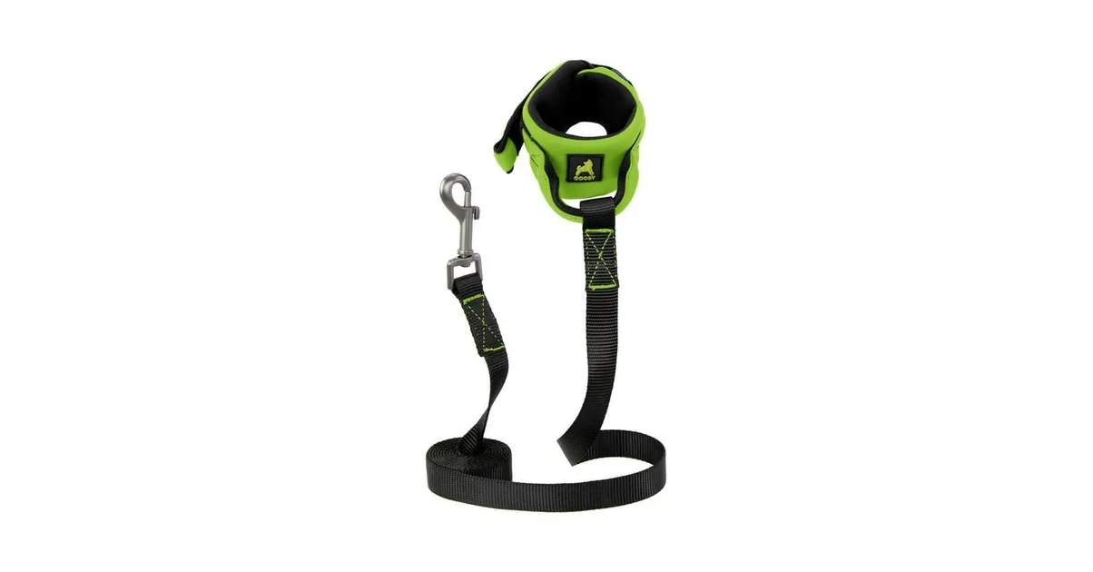 Laisse Bracelet Néoprène Verte