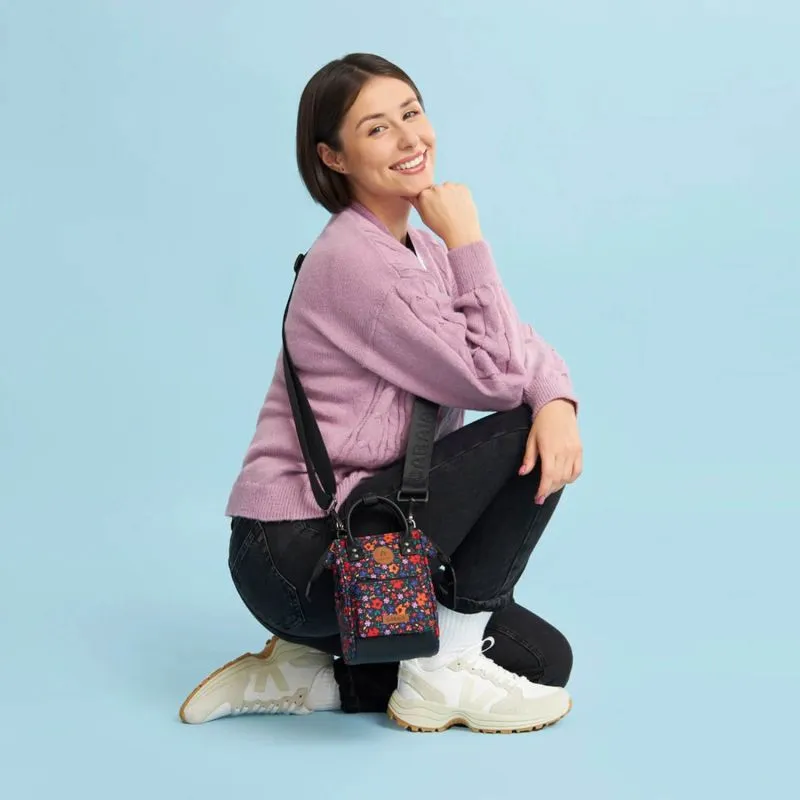 Sac bandoulière Cabaïa Nano 18 cm Maupiti - Multicolore