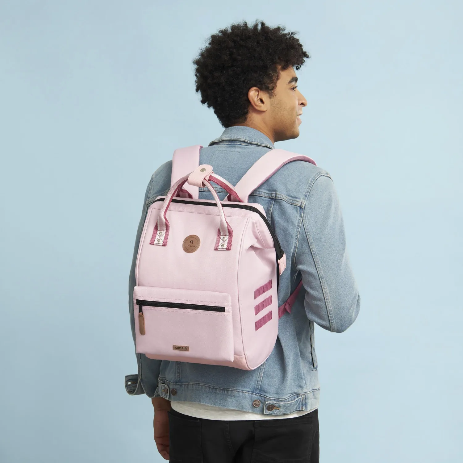 Sac à Dos Cabaïa Adventurer Sporty Recycled Assouan Pink Medium