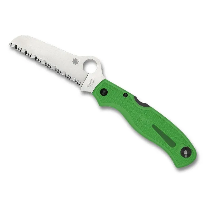 Spyderco Couteau Atlantic Salt  - Vert à dents