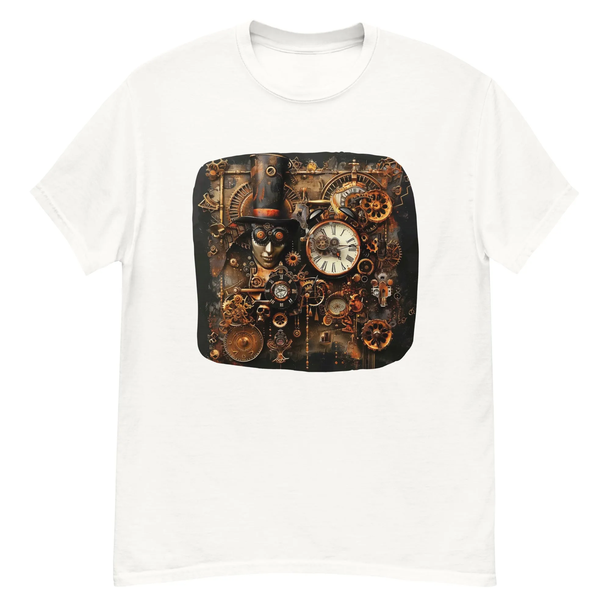 T-shirt Steampunk Dessin - Engrenages Victorien