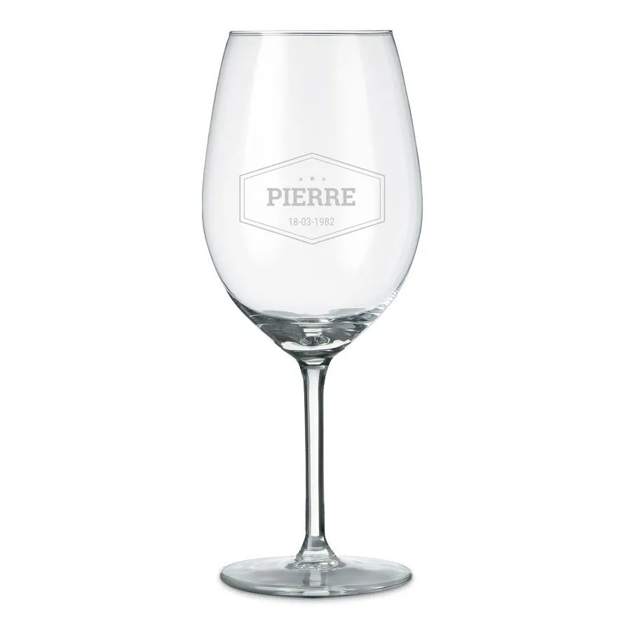 Verre à Vin Rouge Personnalisé | YourSurprise
