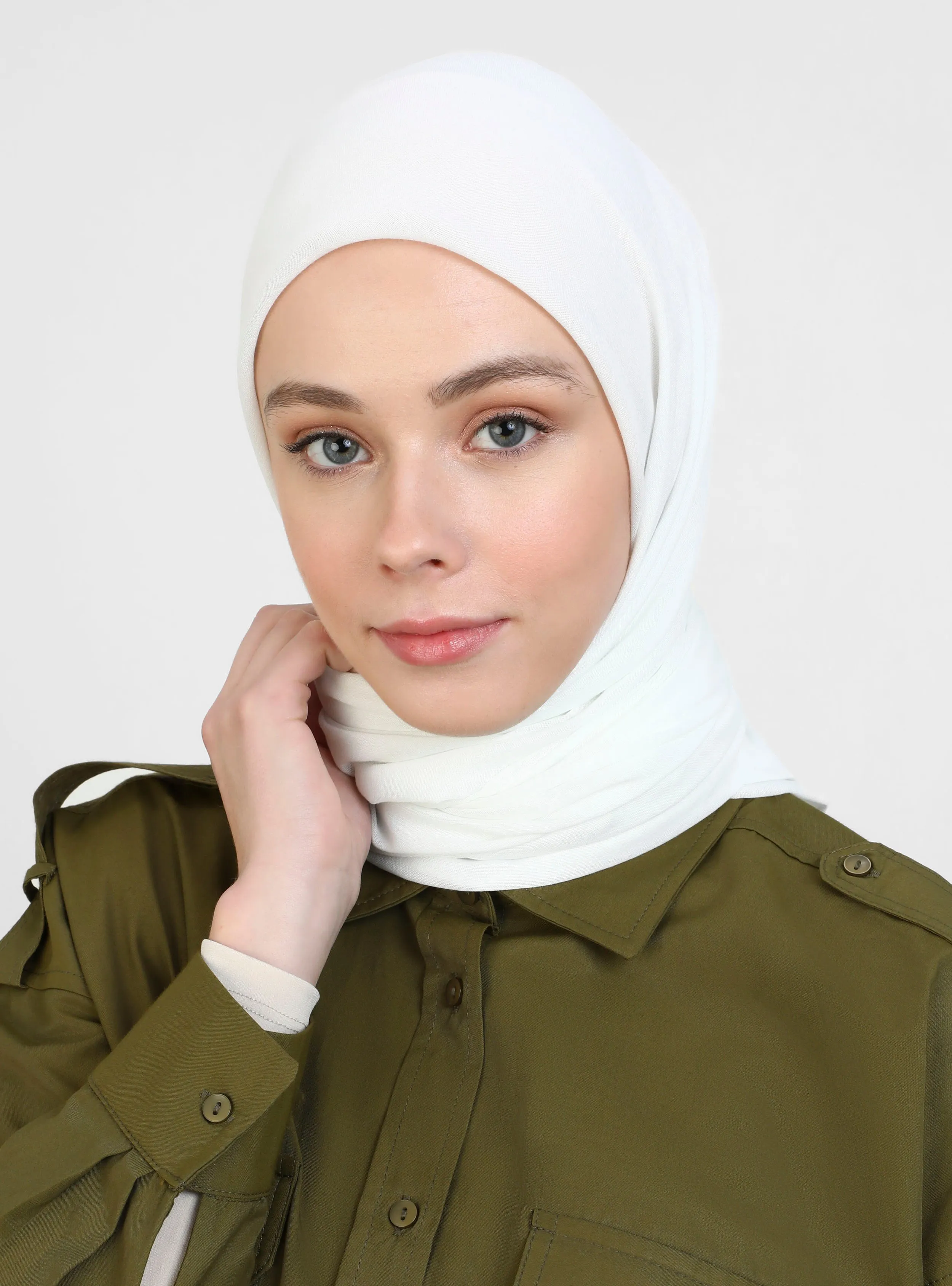 White - Scarf